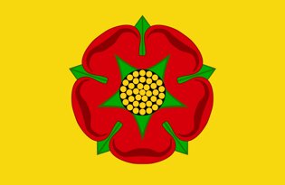 Drapeau Lancashire