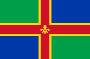 Drapeau Lincolnshire