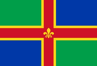 Drapeau Lincolnshire