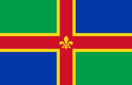 Drapeau Lincolnshire