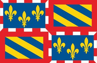 Drapeau Province de la Bourgogne