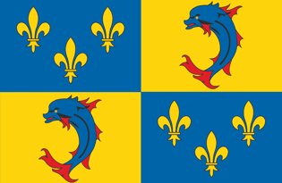 Drapeau Province du Dauphiné