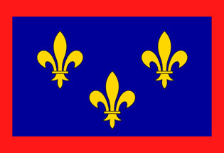 Drapeau Province de l'Anjou