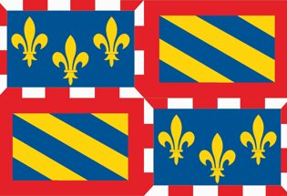 Drapeau Province de la Bourgogne
