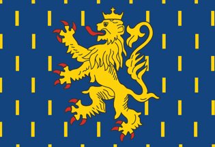 Drapeau Province de la Franche Comté