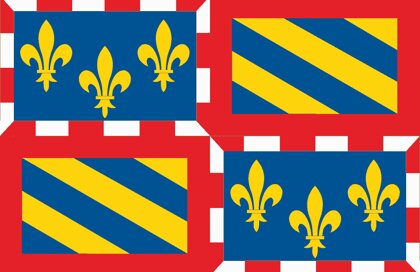 Drapeau Province de la Bourgogne
