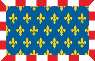 Drapeau Province de la Touraine