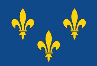 Drapeau Province de l'Ile de France