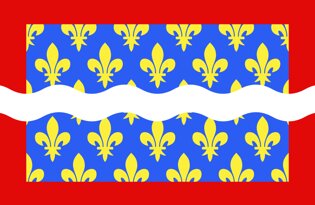 Drapeau Département du Cher