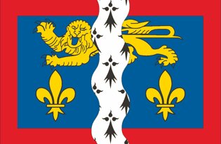 Drapeau Département de la Mayenne