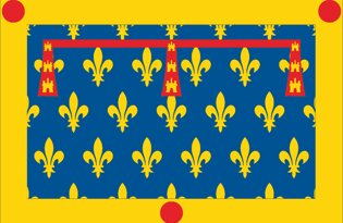 Drapeau Département du Pas-de-Calais