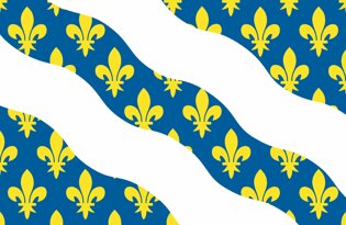 Drapeau Département des Yvelines