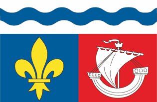 Drapeau Département des Hauts de Seine