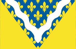 Drapeau Département du Val de Marne