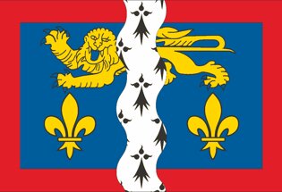 Drapeau Département de la Mayenne