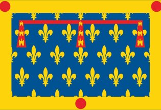 Drapeau Département du Pas-de-Calais