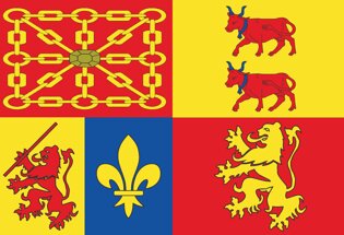 Drapeau Département des Pyrénées-Atlantiques