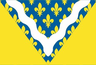 Drapeau Département du Val de Marne