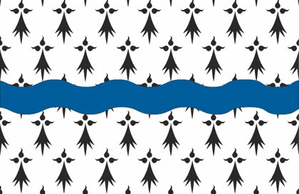 Drapeau Département de la Loire Atlantique