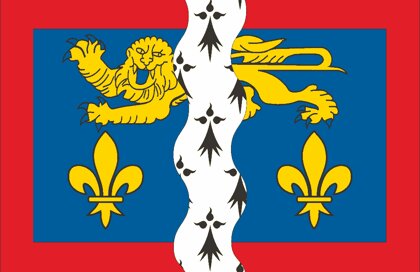 Drapeau Département de la Mayenne