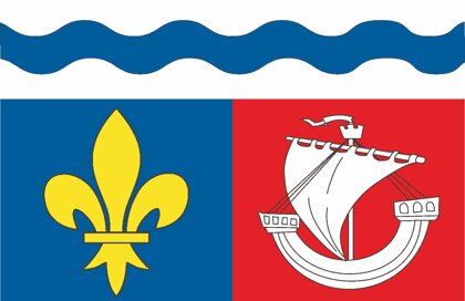 Drapeau Département des Hauts de Seine