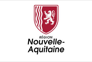 Drapeau Nouvelle Aquitaine (Logo)