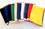 Kit 10 drapeaux au choix (tricolores + Europe)
