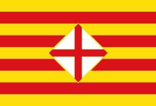 Drapeau Province de Barcelone