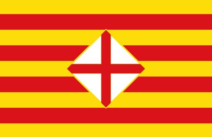 Drapeau Province de Barcelone