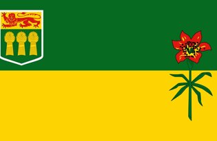 Drapeau Saskatchewan