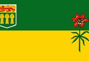 Drapeau Saskatchewan