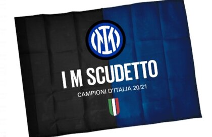 Drapeau Inter Milan FC