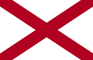 Drapeau de course Croix de Saint André 