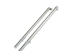 Hampe pour drapeau en aluminium anodisé - diamètre 32 mm