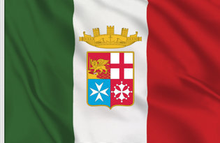 Drapeau Italie (Marine militaire)