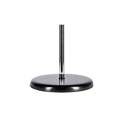 Base noire d'intérieur pour 1 hampe 