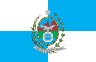 Drapeau Etat Rio de Janeiro