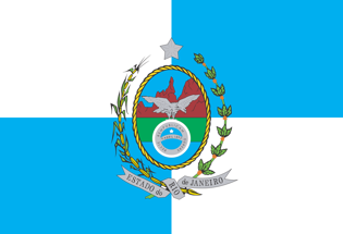 Drapeau Etat Rio de Janeiro