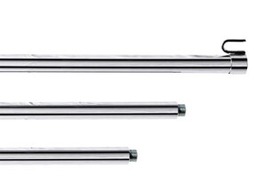 Hampe pour drapeau en fer chromé - diamètre 22 mm