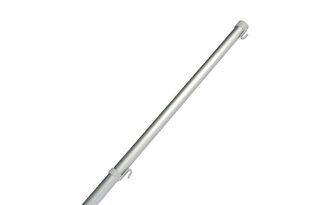 Hampe pour drapeau en aluminium anodisé - diamètre 32 mm