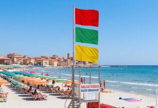 Kit drapeaux de plage